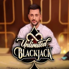 Unlimited Blackjack logo – Live Casino by Ezugi at 20Bet Casino